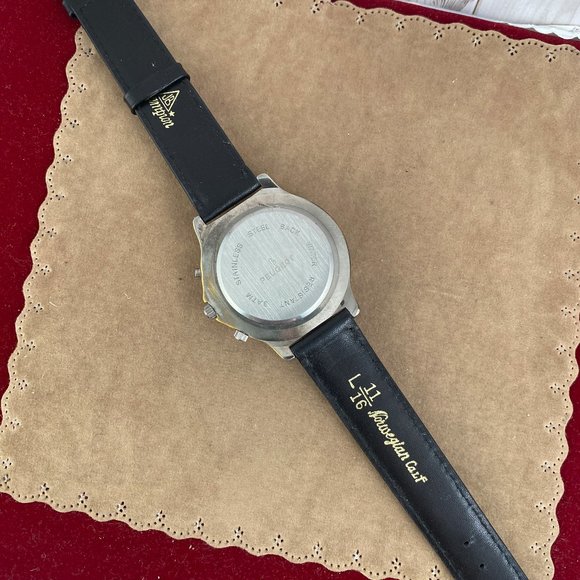 Stunning Vintage Silver and Gold Peugeot Moonphase Unisex Watch - Picture 7 of 8